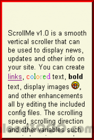 ScrollMe screenshot